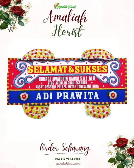Papan Bunga Ucapan Selamat Sukoagung